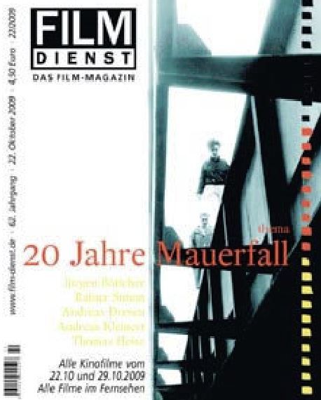 FILM DIENST magazine side cover Issue 23 22 November 2009