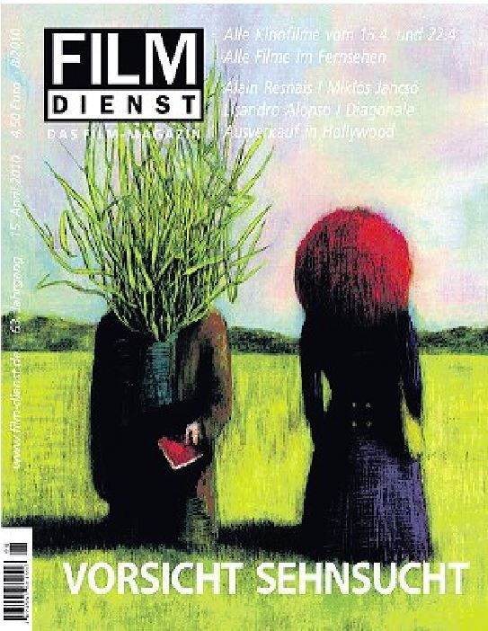 FILM DIENST magazine side cover Issue 8 15 April 2010