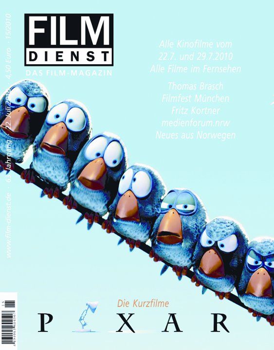 FILM DIENST magazine side cover Issue 15 22 July 2010
