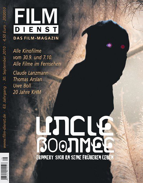 FILM DIENST magazine side cover Issue 20 30 September 2010