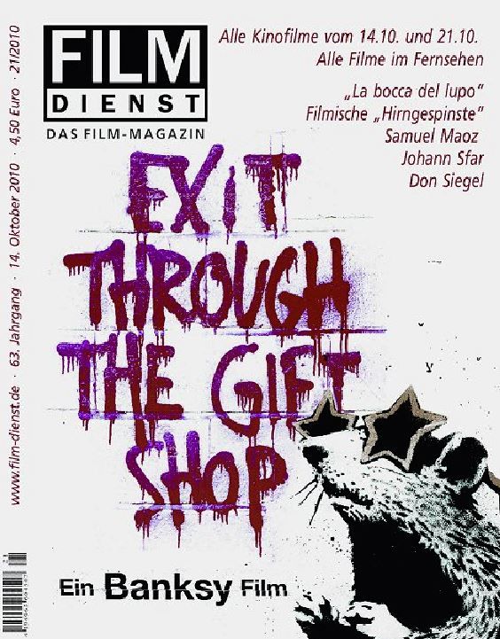 FILM DIENST magazine side cover Issue 21 14 October 2010