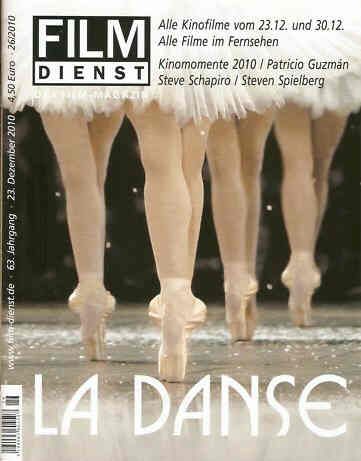 FILM DIENST magazine side cover Issue 26 23 December 2010