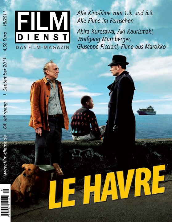 FILM DIENST magazine side cover Issue 18 September 2011