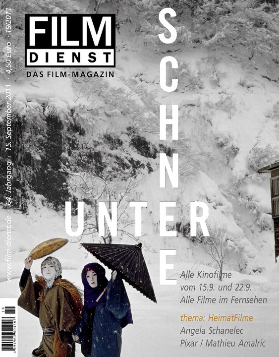 FILM DIENST magazine side cover Issue 19 September 2011