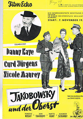 FILM-ECHO FILMWOCHE magazine side cover Issue 82  1958