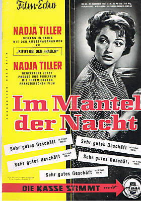 FILM-ECHO FILMWOCHE magazine side cover Issue 94  1958