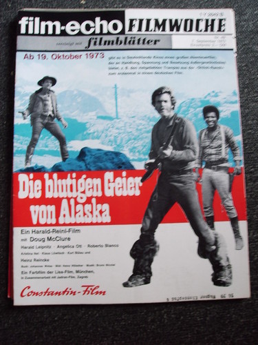 FILM-ECHO FILMWOCHE magazine side cover Issue 49 7 September 1973
