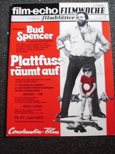 FILM-ECHO FILMWOCHE magazine side cover Issue 26 9 May 1975