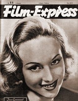 FILM-EXPRESS WOCHE magazine side cover Issue 11  1949