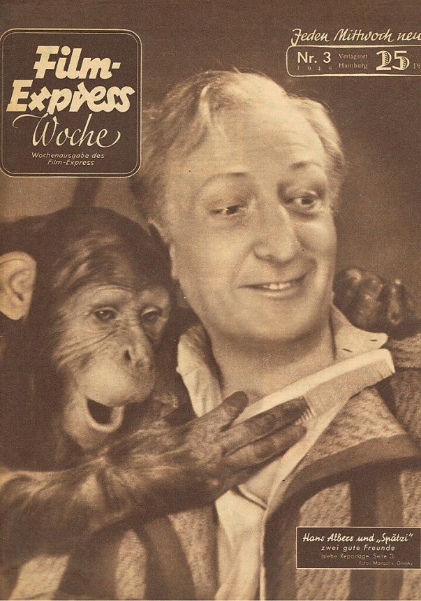 FILM-EXPRESS WOCHE magazine side cover Issue 3  1949