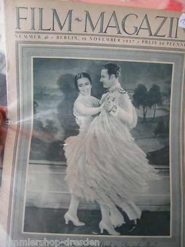 FILM-MAGAZIN magazine side cover Issue 46 12 November 1927