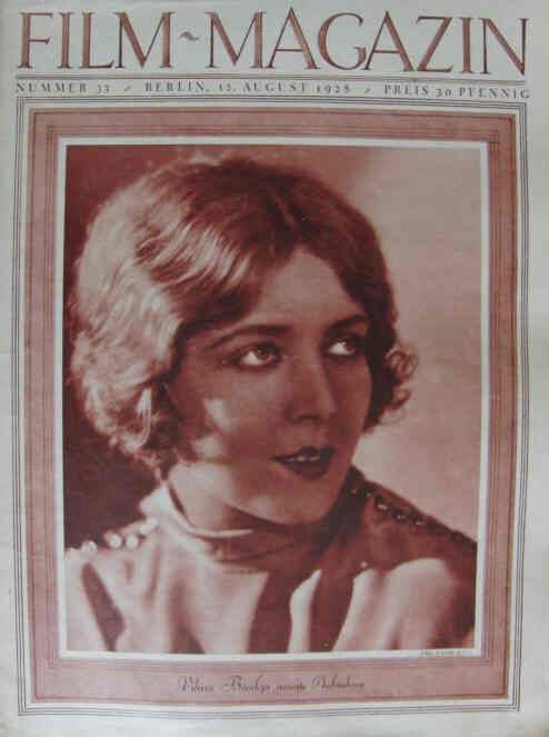 FILM-MAGAZIN magazine side cover Issue 33 12 August 1928