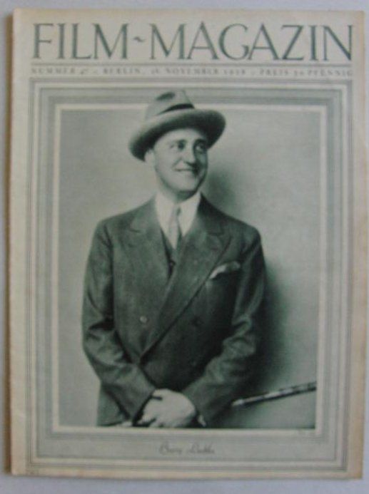 FILM-MAGAZIN magazine side cover Issue 47 18 November 1928