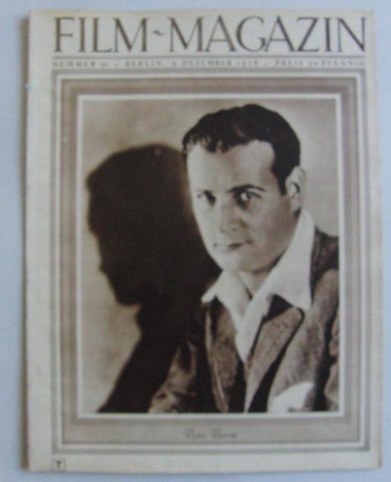FILM-MAGAZIN magazine side cover Issue 50 9 December 1928