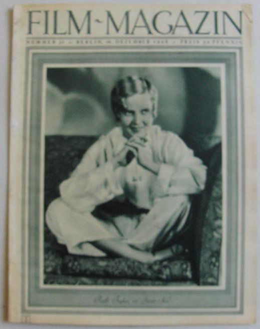 FILM-MAGAZIN magazine side cover Issue 51 16 December 1928
