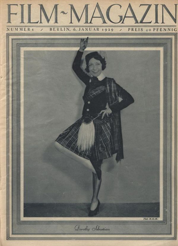 FILM-MAGAZIN magazine side cover Issue 1 6 January 1929