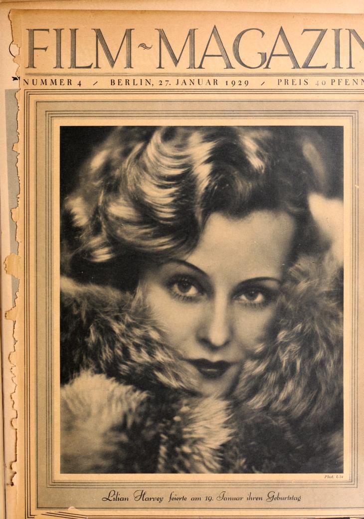 FILM-MAGAZIN magazine side cover Issue 4 27 January 1929
