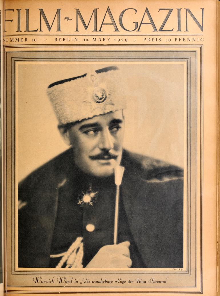 FILM-MAGAZIN magazine side cover Issue 10 10 March 1929