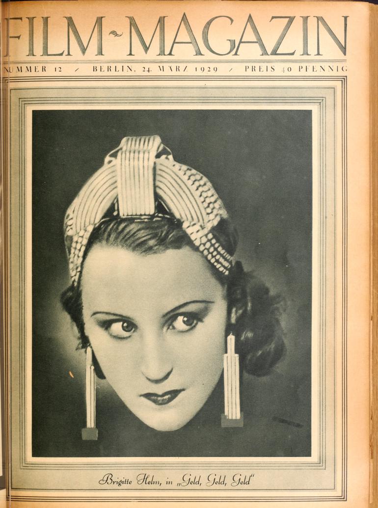 FILM-MAGAZIN magazine side cover Issue 12 24 March 1929