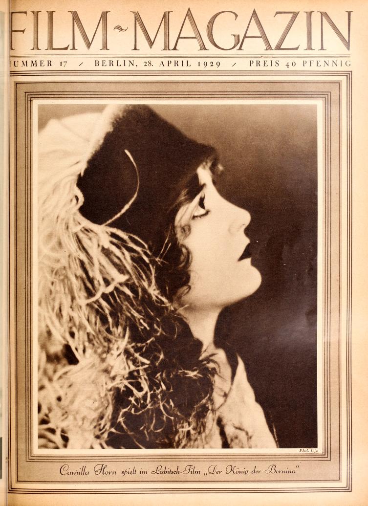 FILM-MAGAZIN magazine side cover Issue 17 28 April 1929