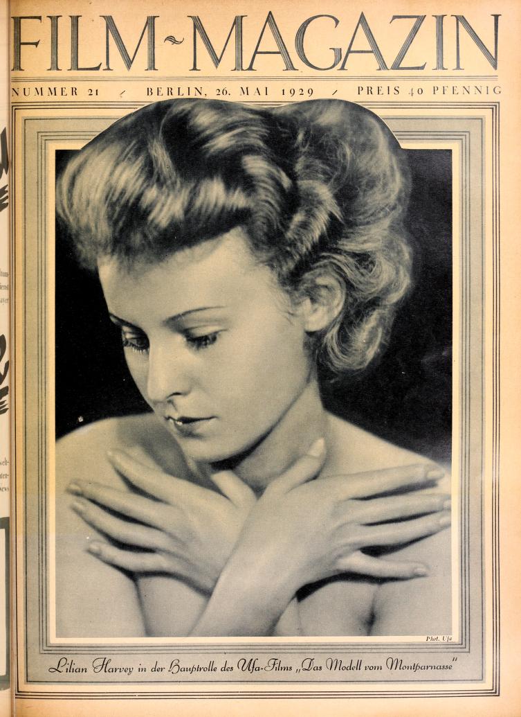 FILM-MAGAZIN magazine side cover Issue 21 26 May 1929