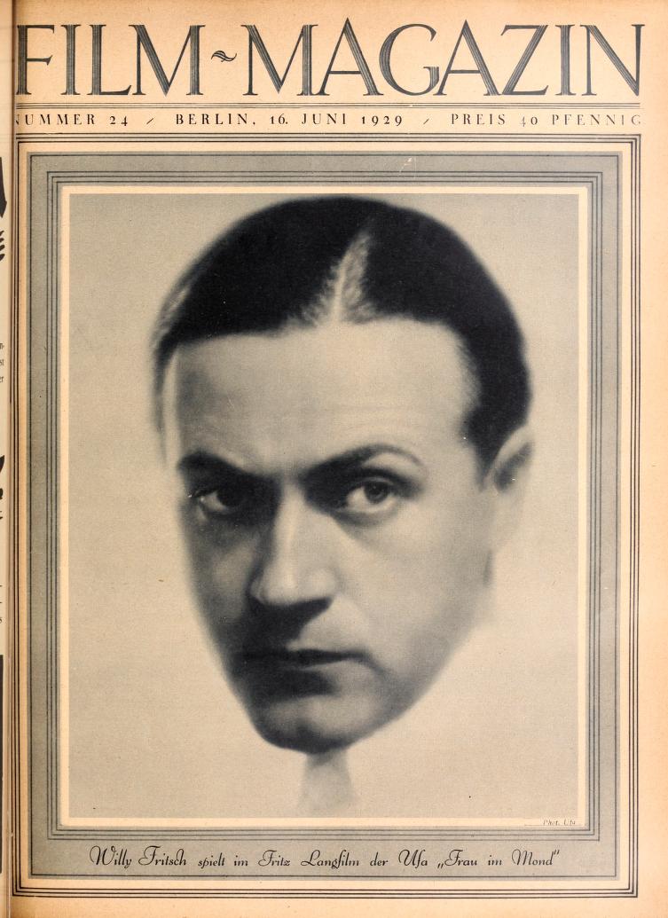 FILM-MAGAZIN magazine side cover Issue 24 16 June 1929