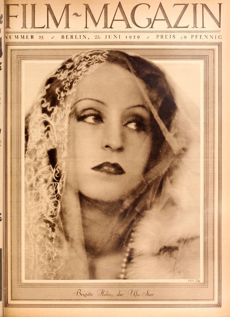FILM-MAGAZIN magazine side cover Issue 25 23 June 1929
