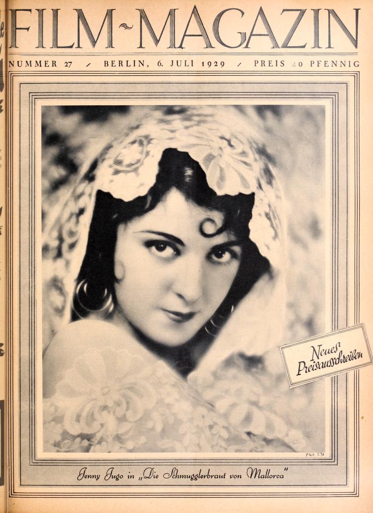 FILM-MAGAZIN magazine side cover Issue 27 6 July 1929