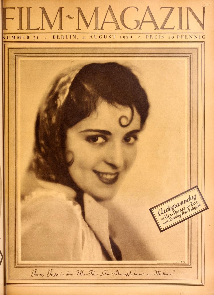 FILM-MAGAZIN magazine side cover Issue 31 4 August 1929