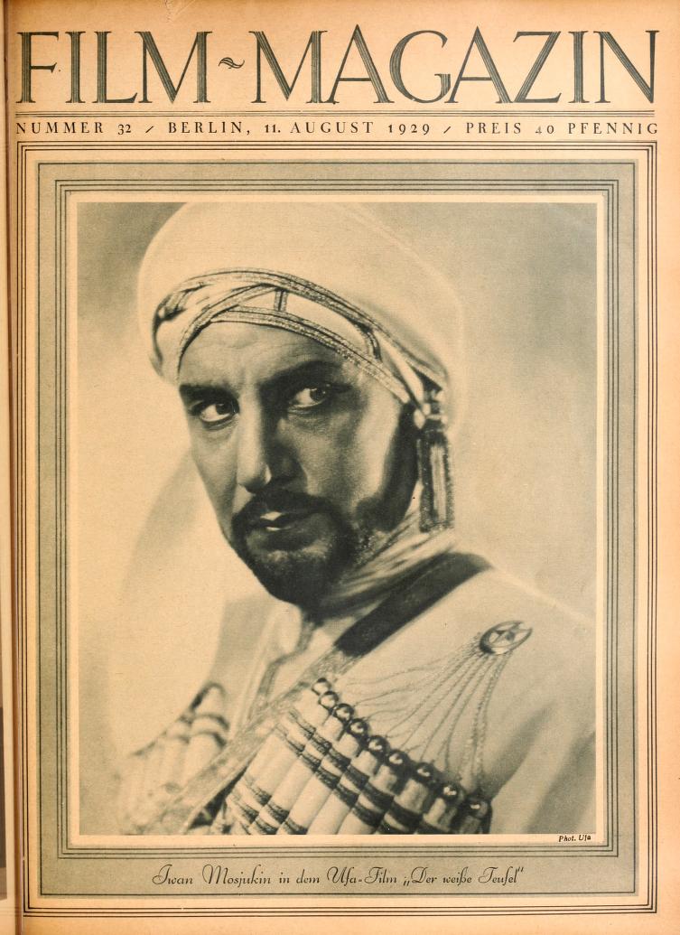 FILM-MAGAZIN magazine side cover Issue 32 11 August 1929