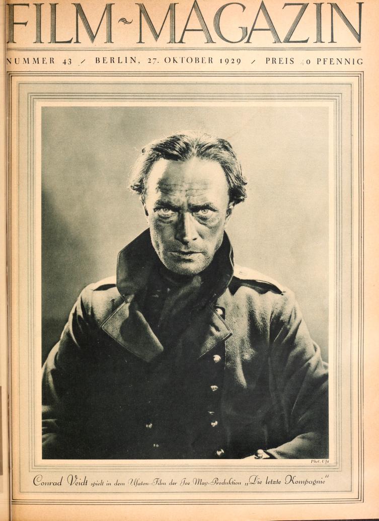 FILM-MAGAZIN magazine side cover Issue 43 27 October 1929