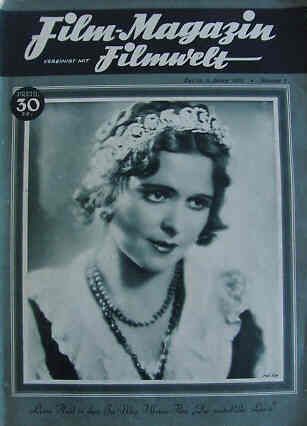 FILM-MAGAZIN magazine side cover 5 January 1930