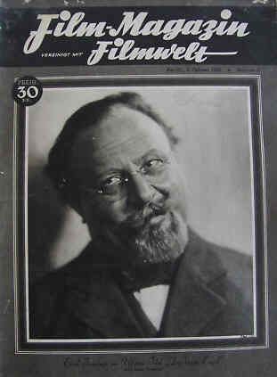 FILM-MAGAZIN magazine side cover 9 February 1930
