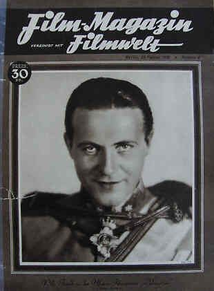 FILM-MAGAZIN magazine side cover 23 February 1930