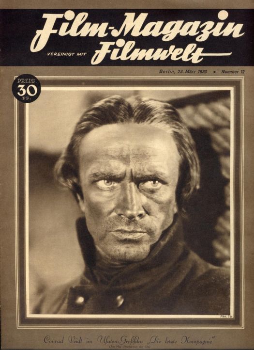 FILM-MAGAZIN magazine side cover 23 March 1930