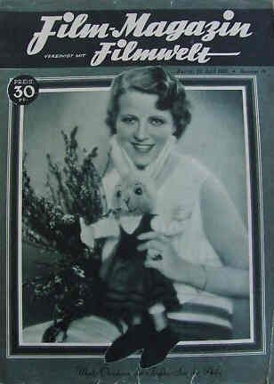 FILM-MAGAZIN magazine side cover 20 April 1930