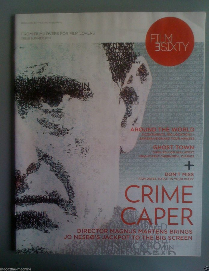FILM3SIXTY magazine side cover Issue 4 Summer 2012