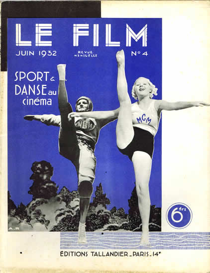 FILM | LE (30s Fr) magazine side cover Issue 4 June 1932