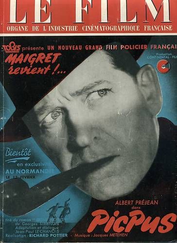 FILM | LE (40s) magazine side cover Issue 58 6 February 1943