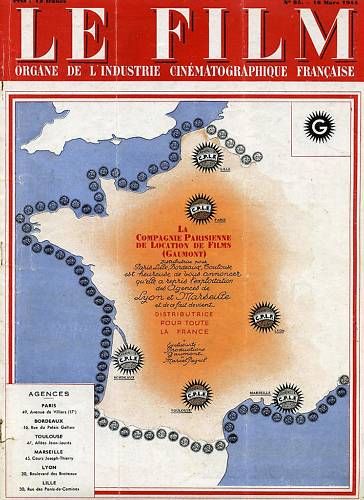 FILM | LE (40s) magazine side cover Issue 85 18 March 1944