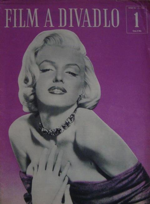 FILM A DIVADLO magazine side cover 7 January 1964