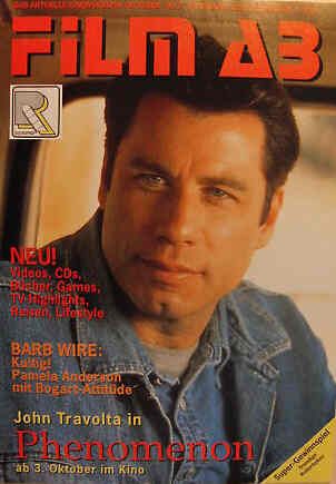 FILM AB magazine side cover October 1996