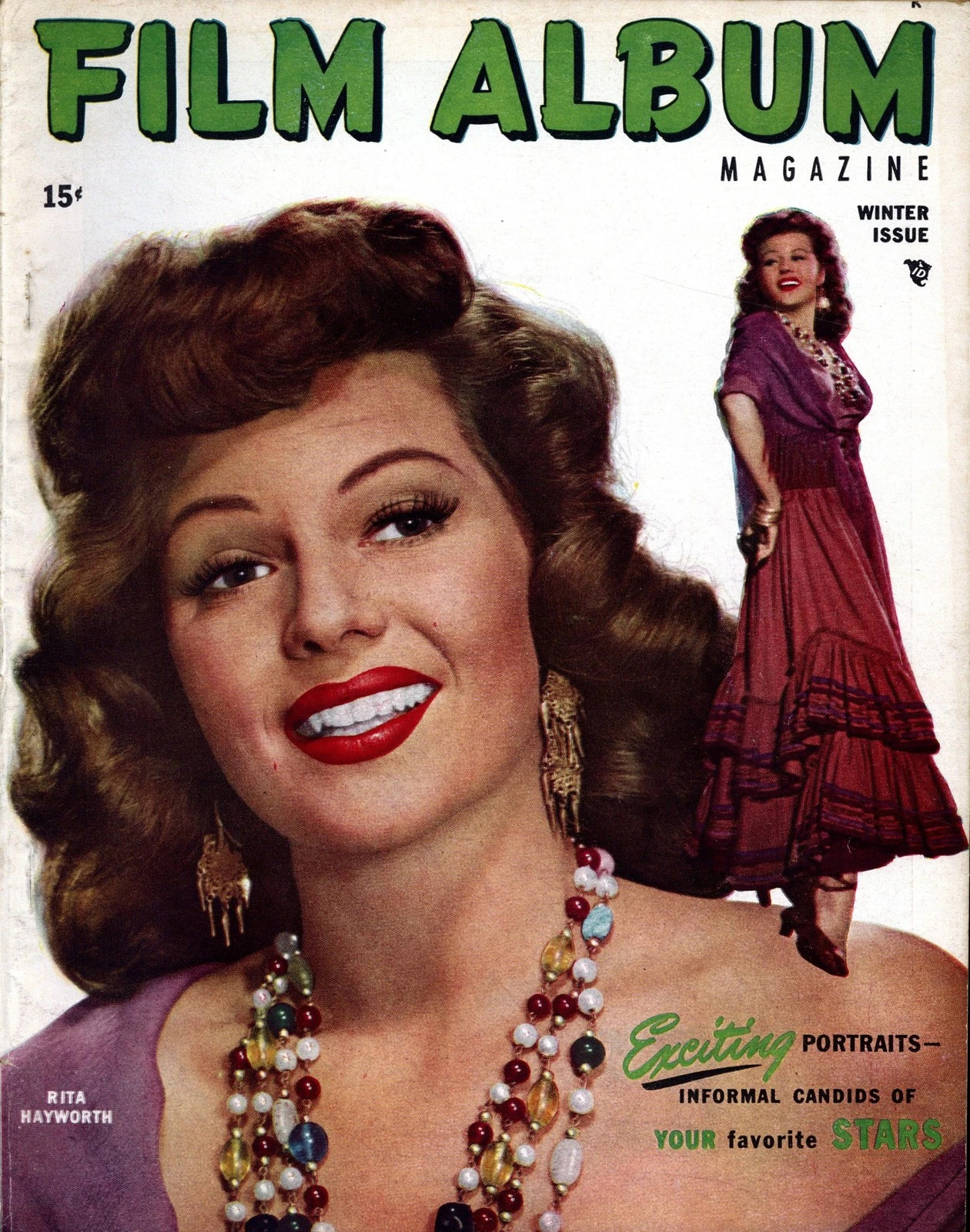 FILM ALBUM magazine side cover Issue 3  Vol 1 # 3 Winter 1949