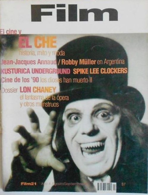 FILM (Ar) magazine side cover Issue 21 August/September 1996