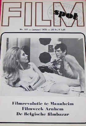 FILM (Be) magazine side cover Issue 101 January 1970