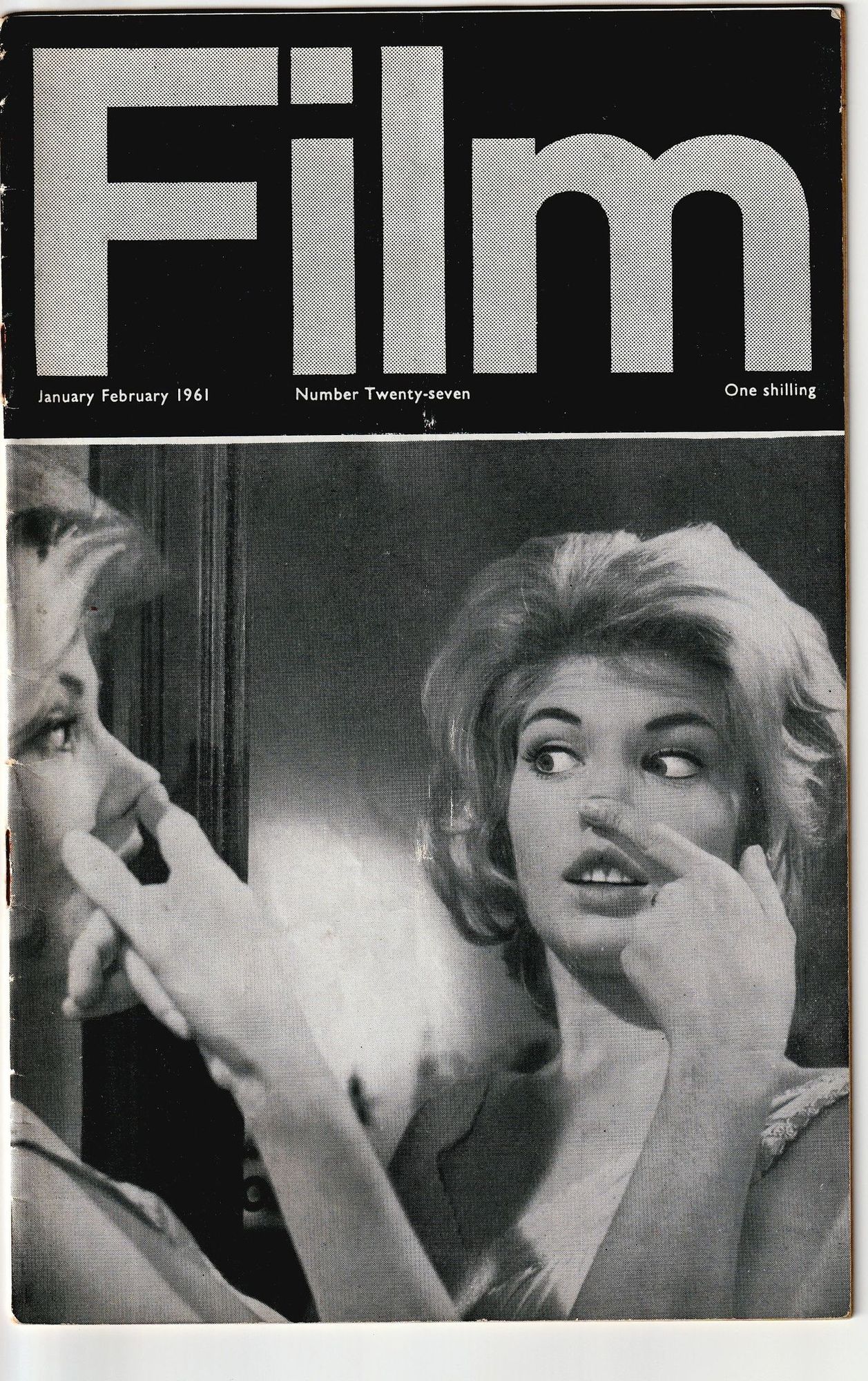 FILM (BFFS) magazine side cover Issue 27 January/February 1961