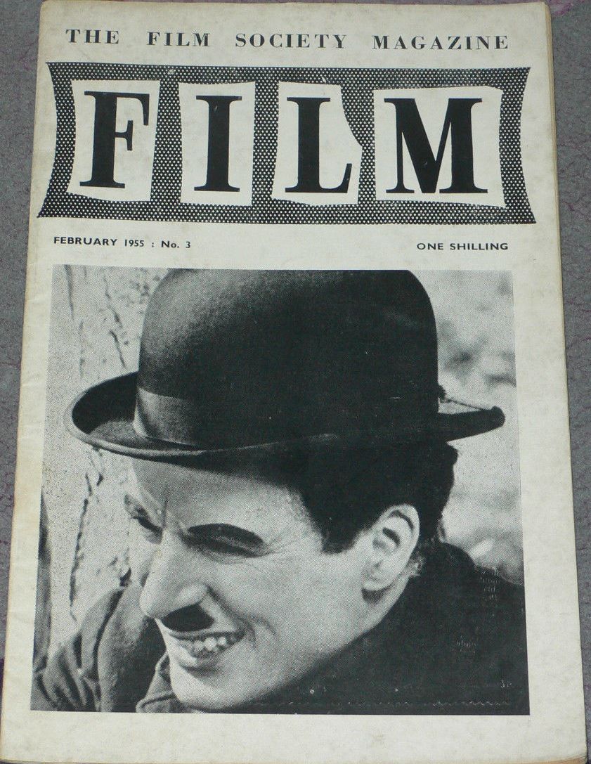 FILM (BFFS) magazine side cover Issue 3 February 1955