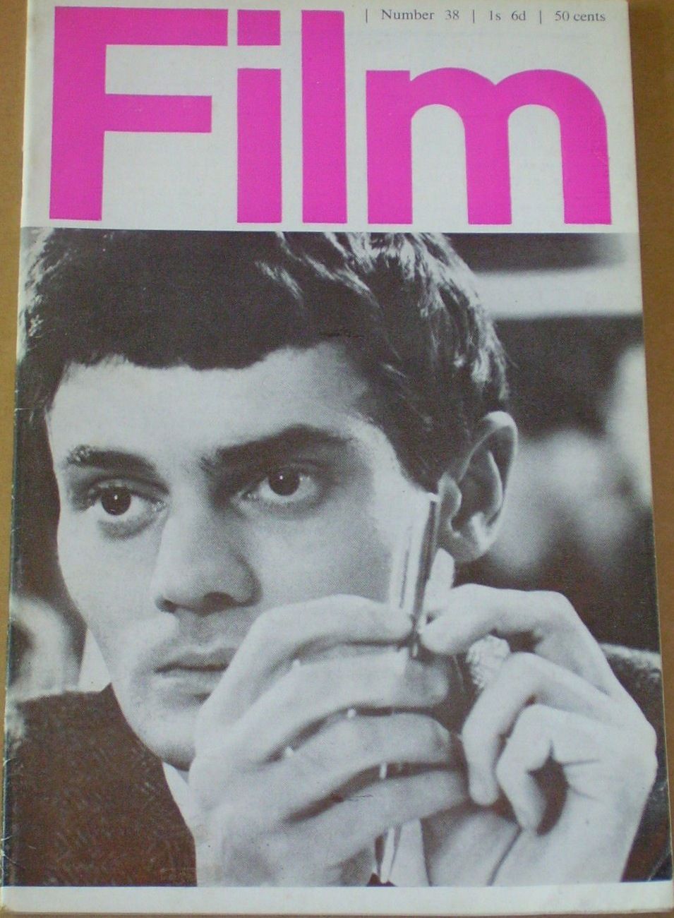 FILM (BFFS) magazine side cover Issue 38 December 1963