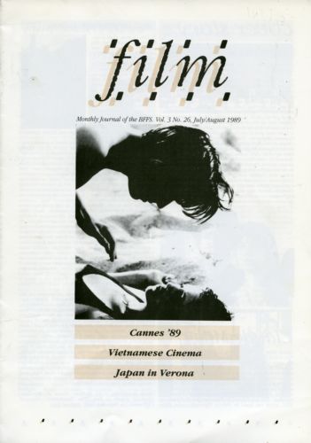 FILM (BFFS) magazine side cover  Vol 3 # 26 July/August 1989