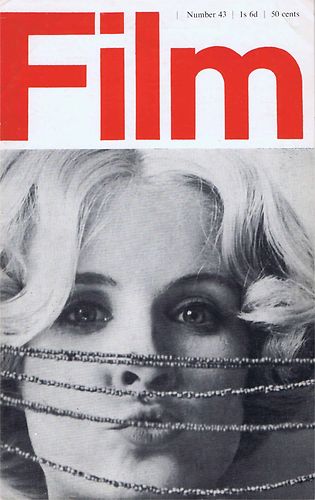 FILM (BFFS) magazine side cover Issue 43 September 1965